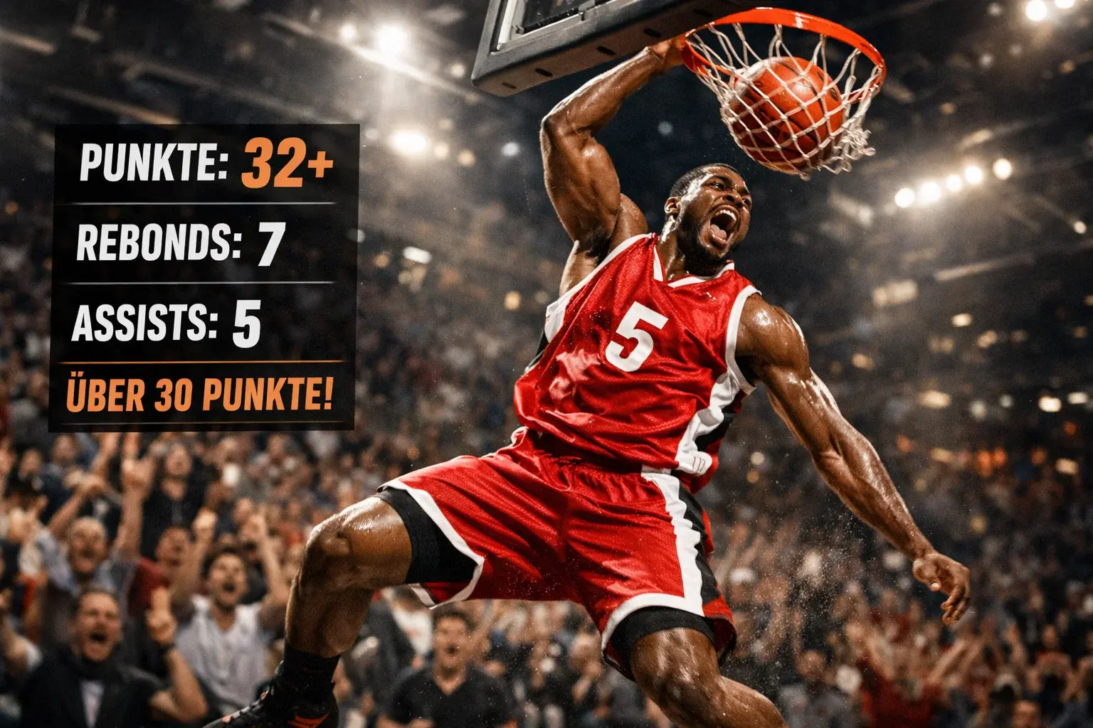 Spieler-Statistiken analysieren, Matchup-Vorteile erkennen & profitable Wetten auf Punkte, Rebounds und Assists platzieren